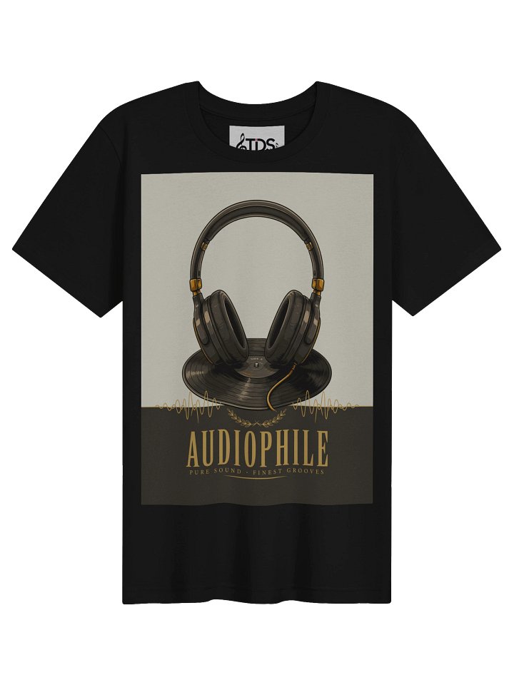 Audiophile Vinyl Groove Tee product image (3)