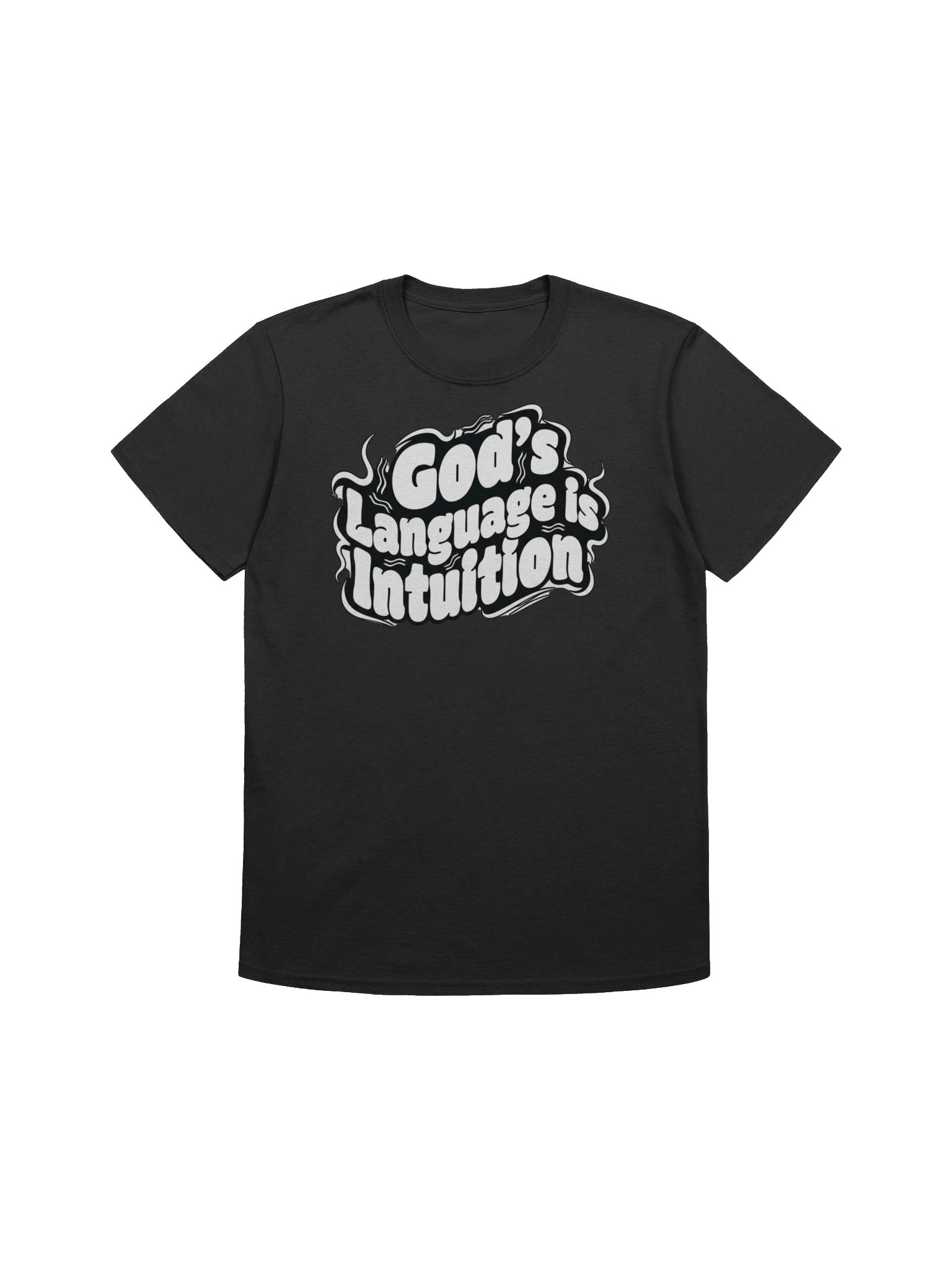 God's Language is Intuition, Unisex Tee product image (4)