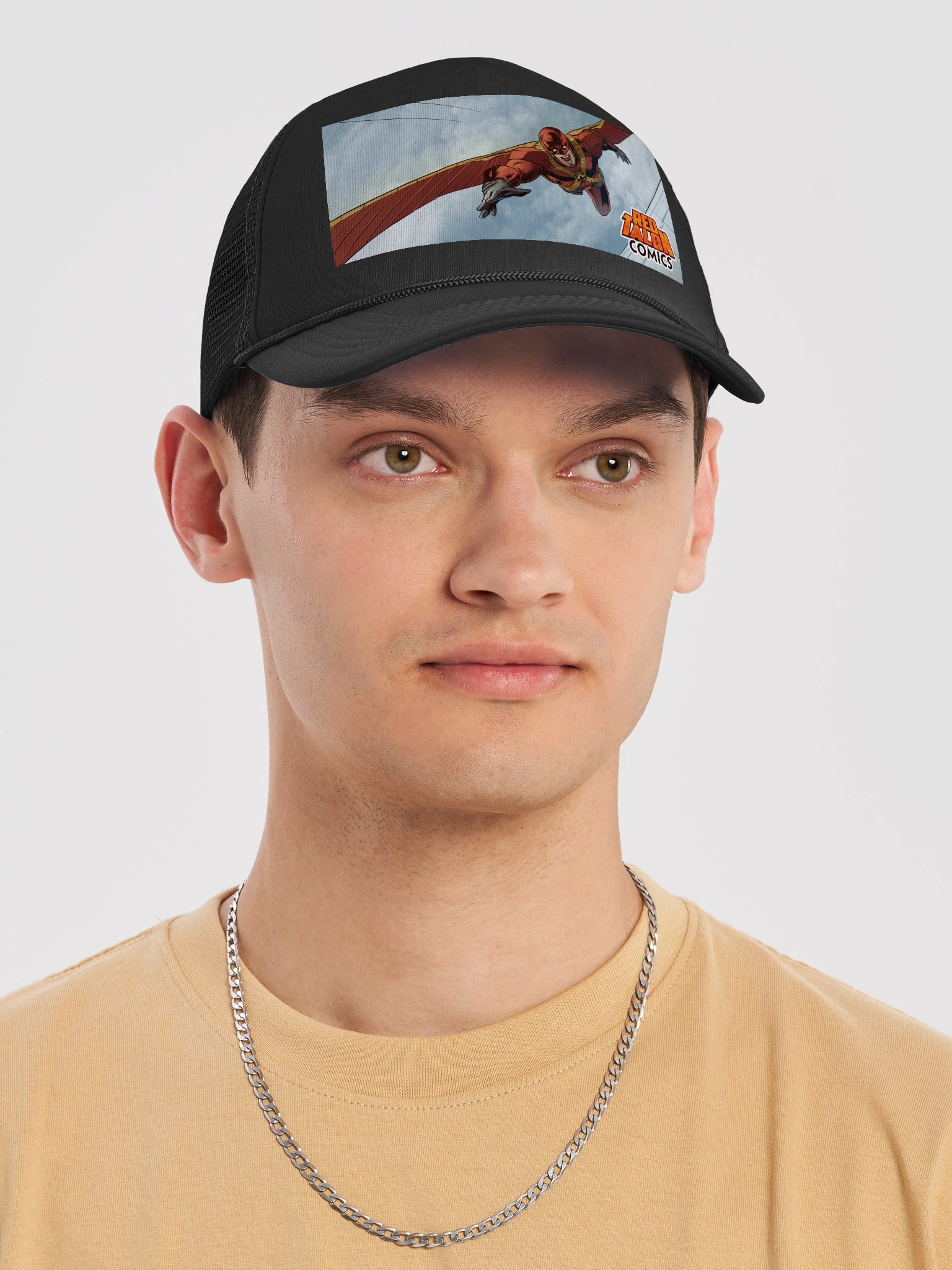 Red Talon Trucker Hat - Taking It to the Sky! product image (5)