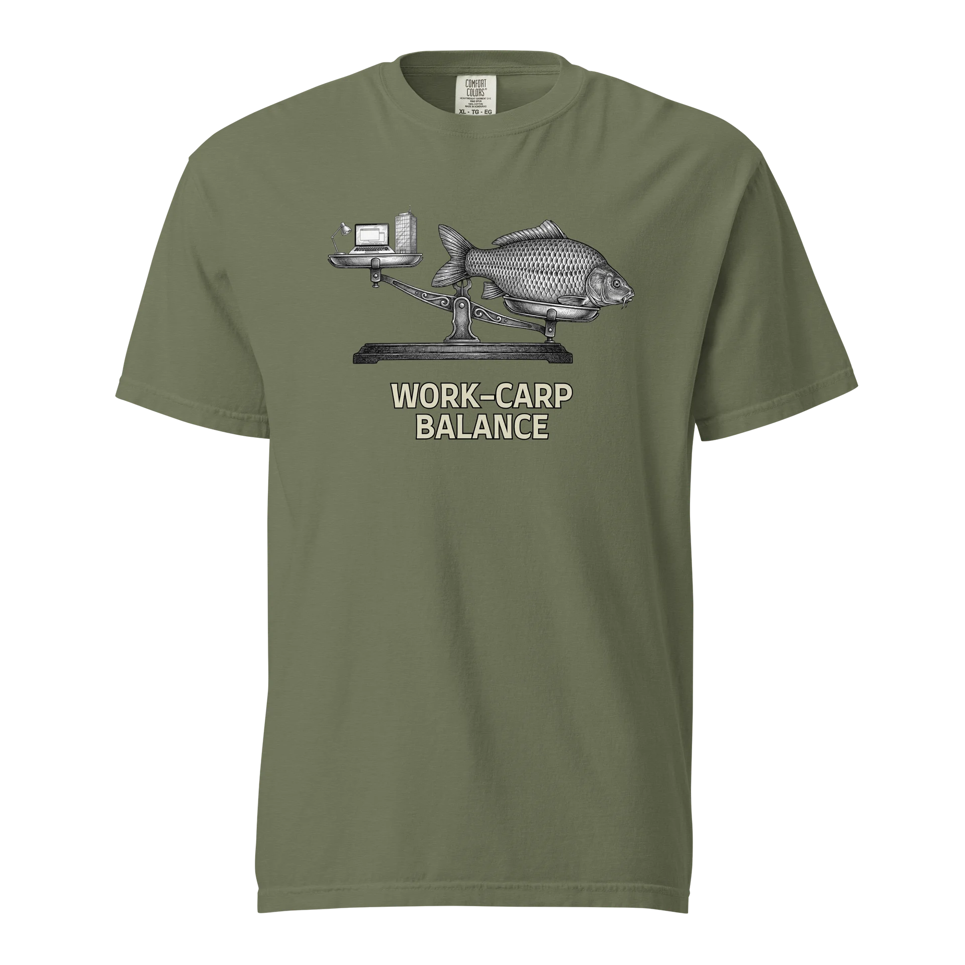 Work-Carp Balance T-Shirt product image (45)