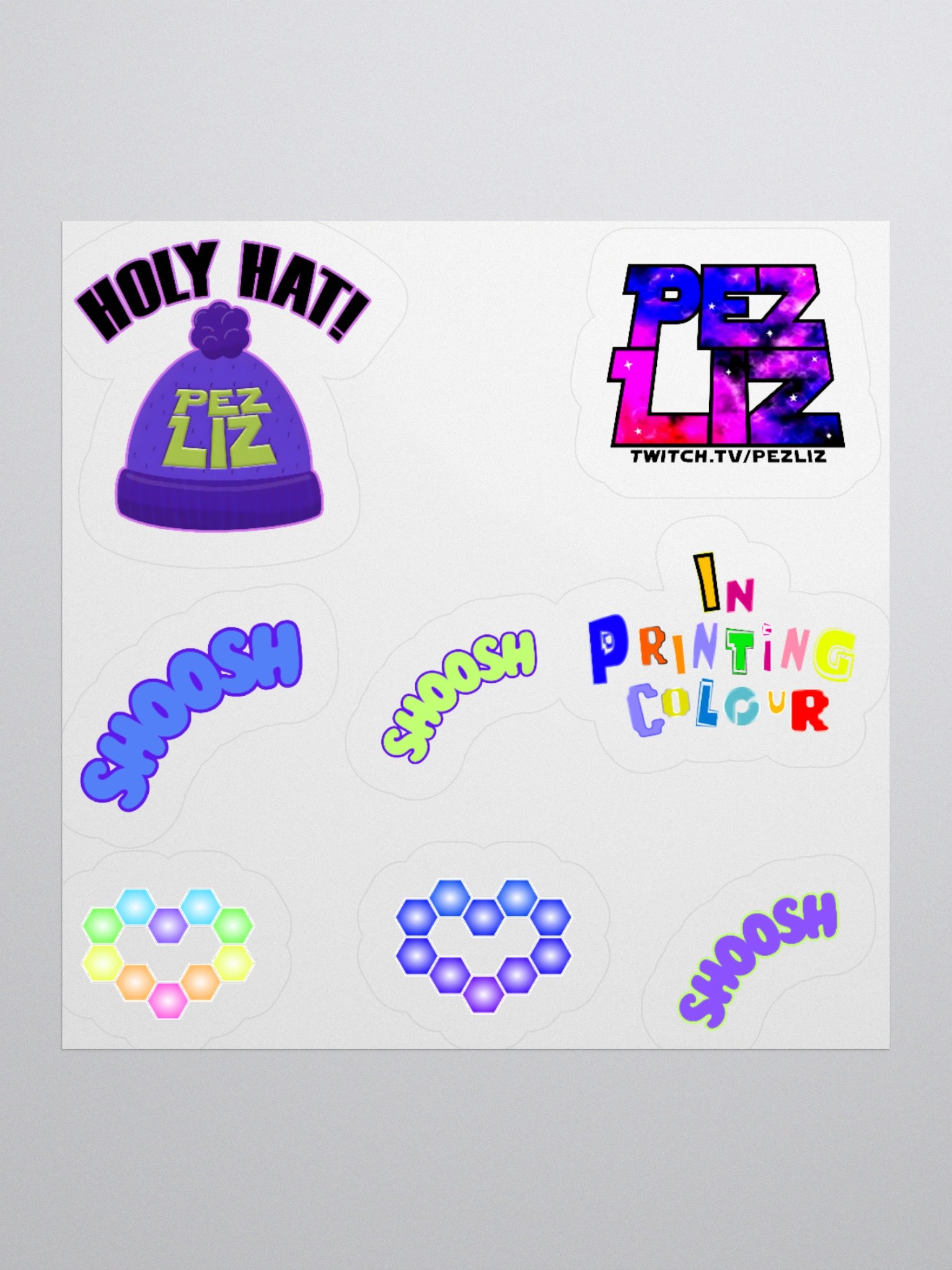 pezliz fun sticker pack! product image (1)