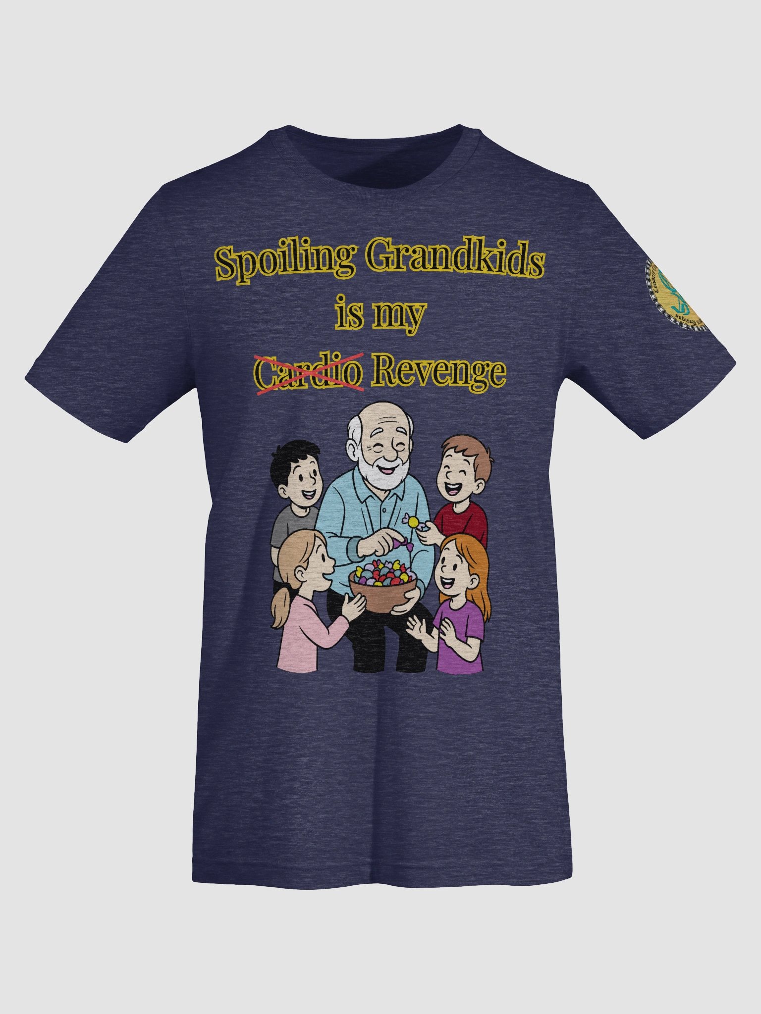 Spoiling Grandkids is my Cardio (Male) Bella+Canvas Supersoft T-Shirt Colors (2) product image (31)