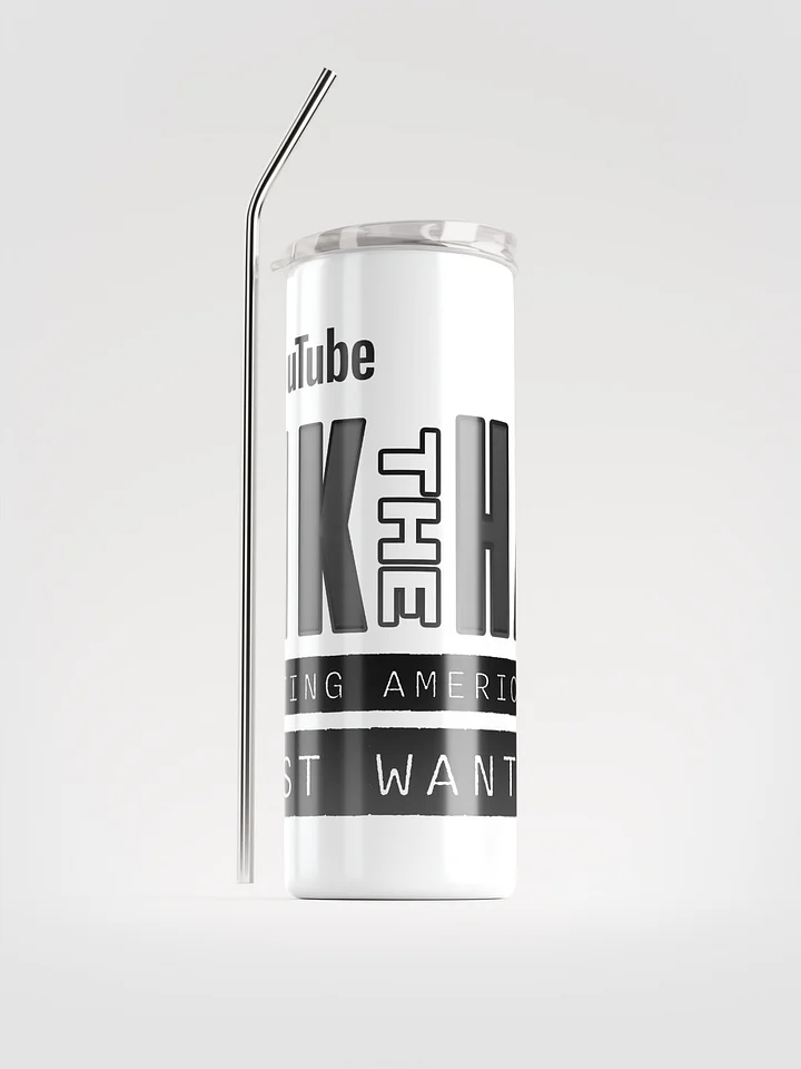 Nik The Hat | 20oz Stainless Steel Tumbler – Summer ’25 BACK THE BLUE Edition product image (1)