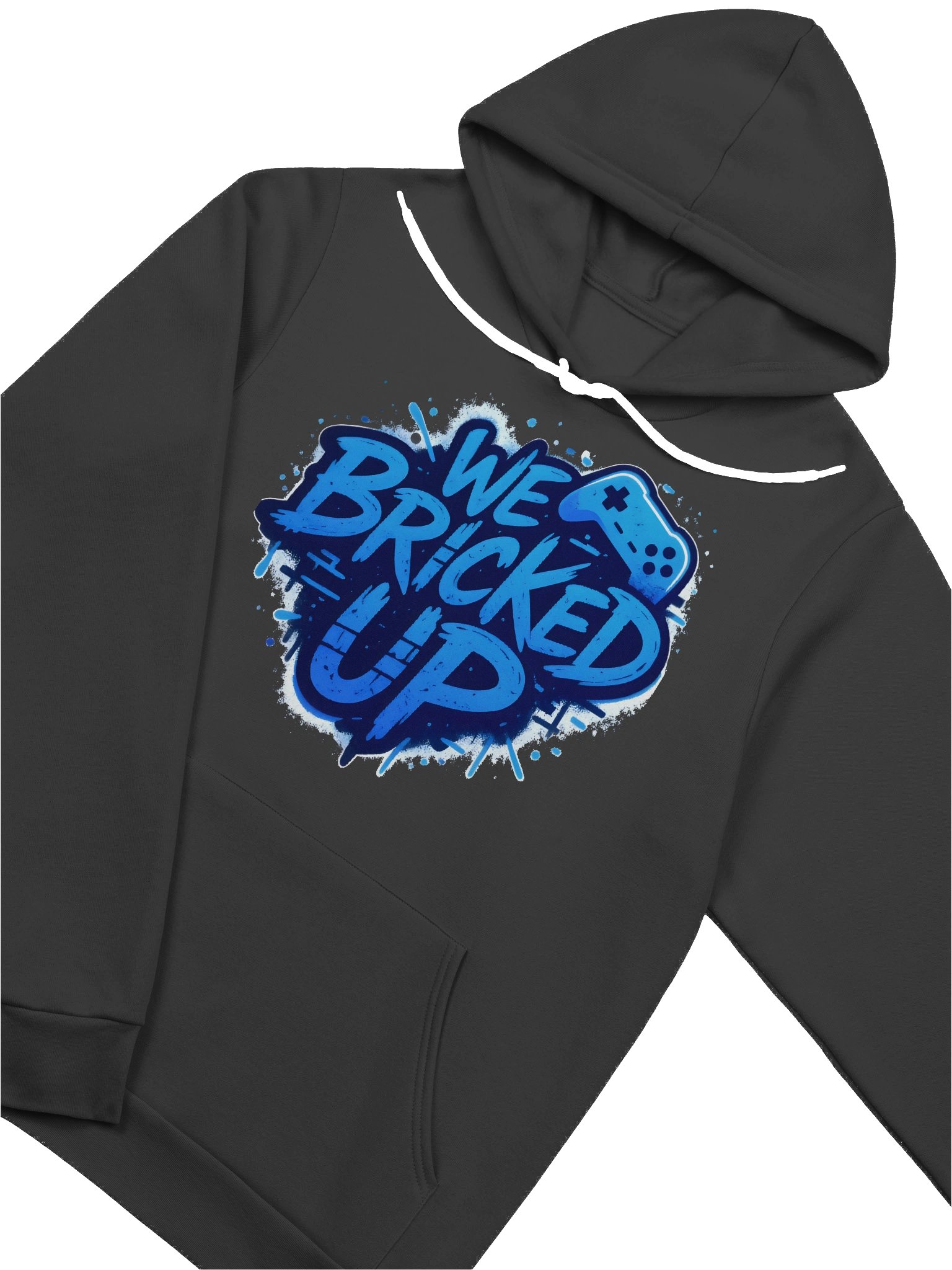 "Bricked Up" Hoodie Blue product image (5)