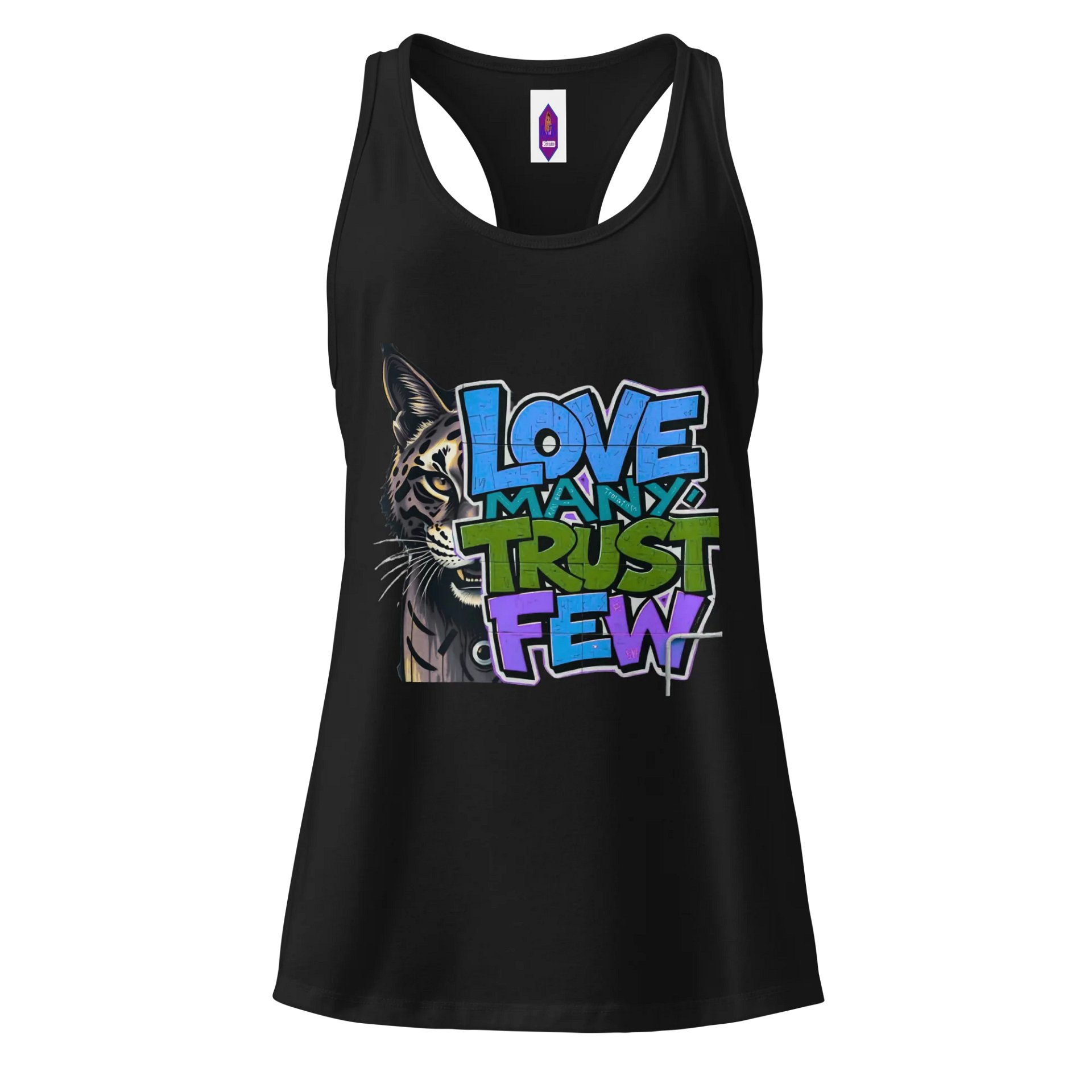 Wild Love Racerback Tank Top product image (1)