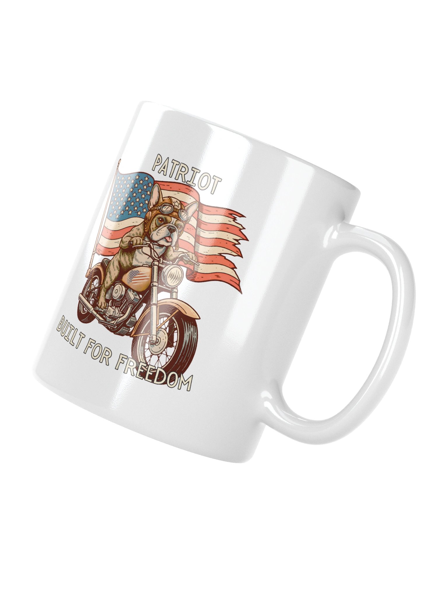 Patriot Bulldog Biker Mug product image (8)