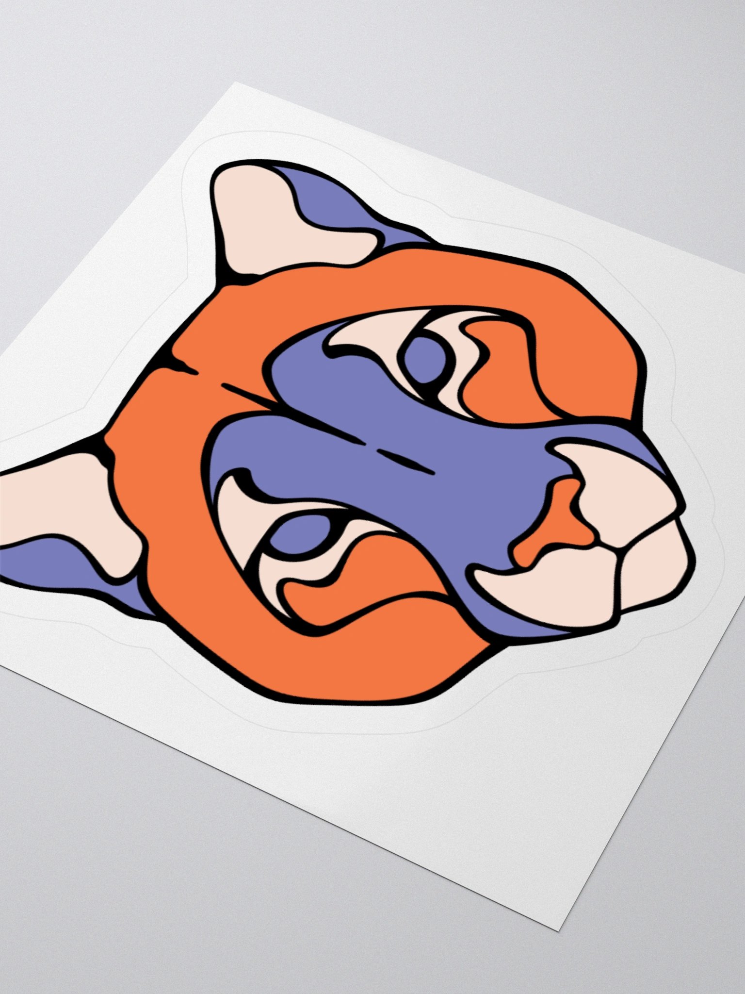 Puma's Gaze - Small/Medium Kiss Cut Sticker product image (3)