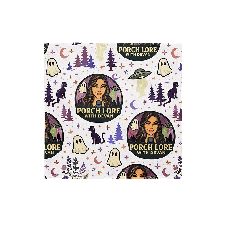 PORCH LORE DEVAN WHITE SCARF product image (2)