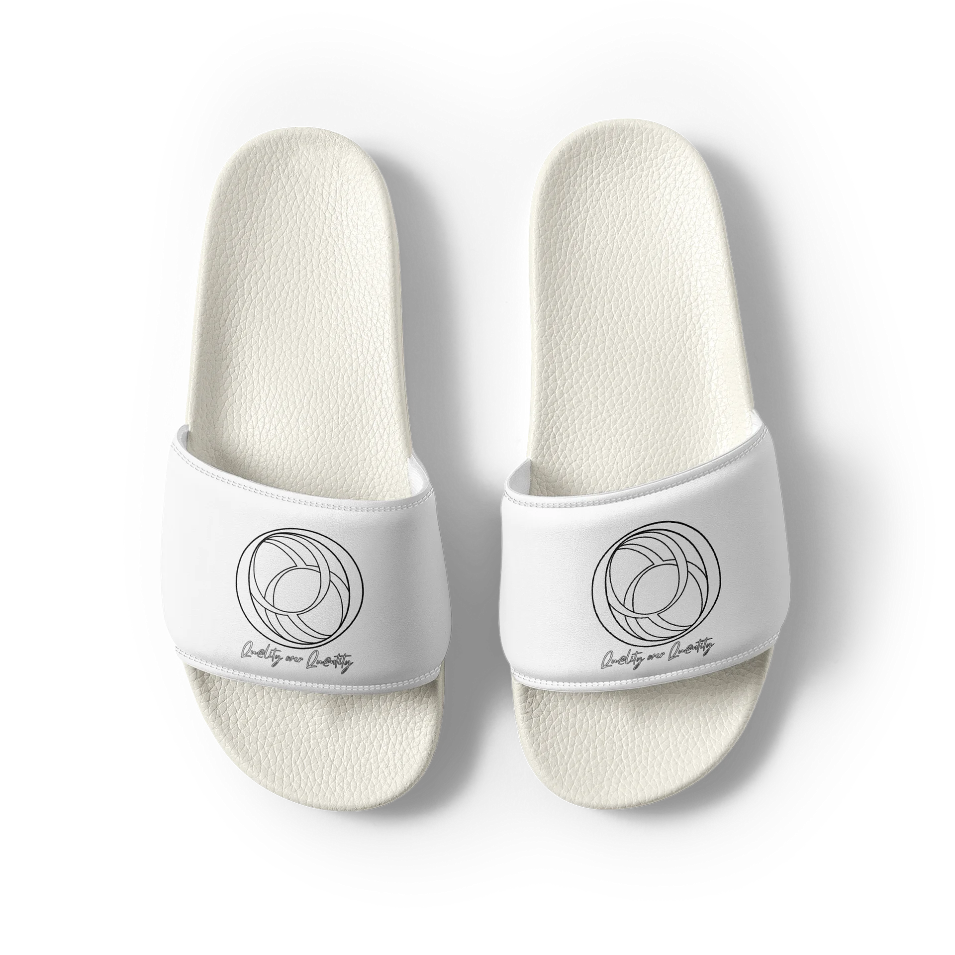 Qu@lity Over Qu@ntity Men’s Slides product image (4)