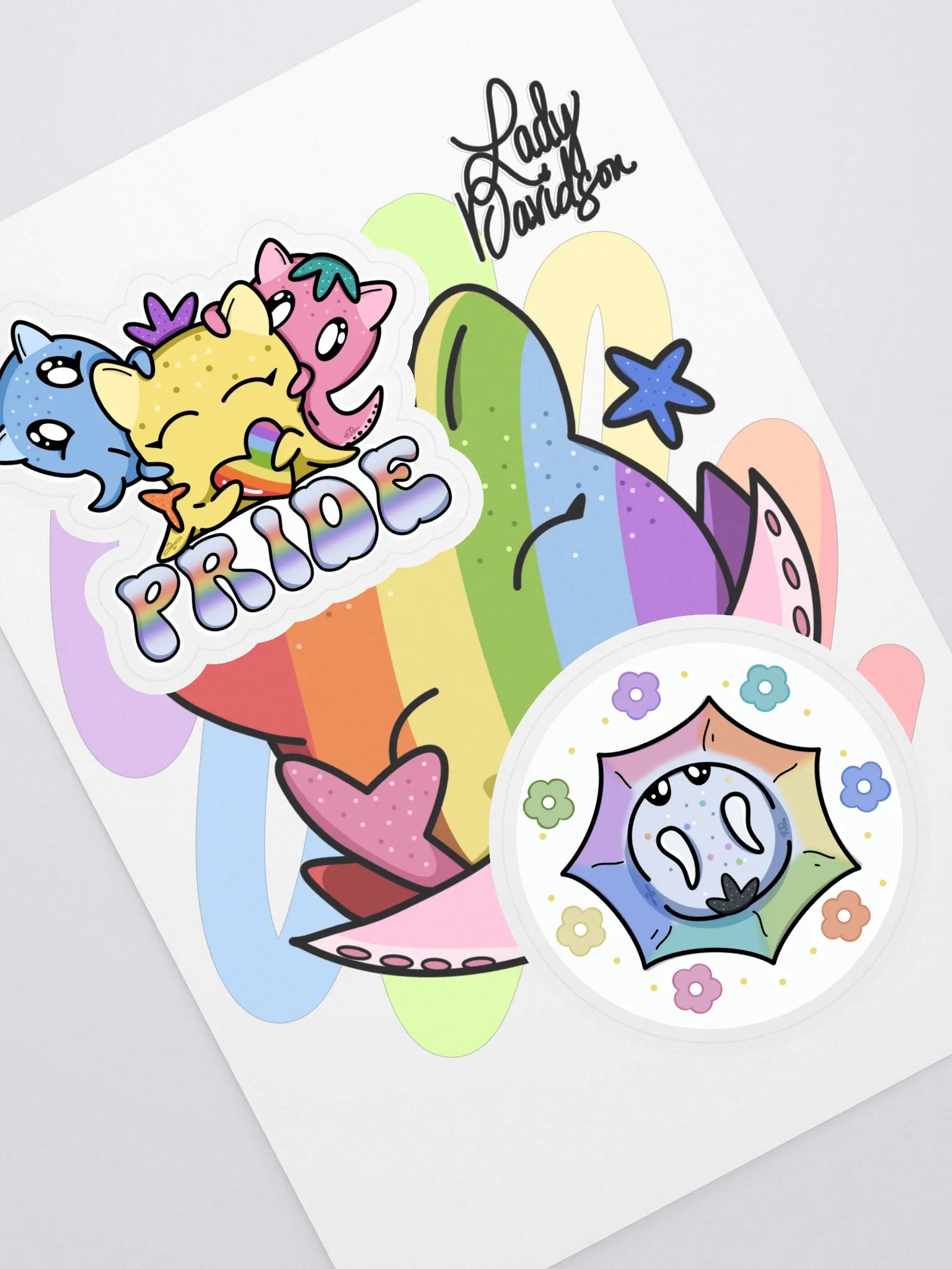 Specialty Pride Sticker Sheet product image (1)