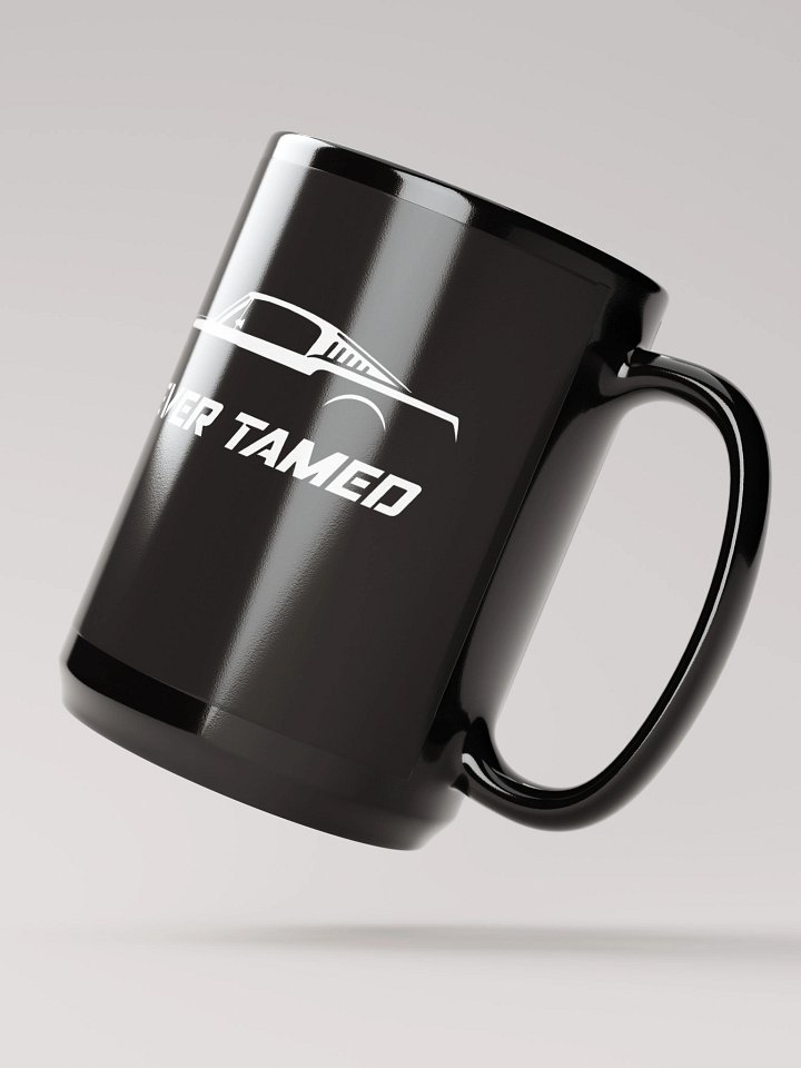 Never Tamed Mustang Mug – 15oz Black product image (2)