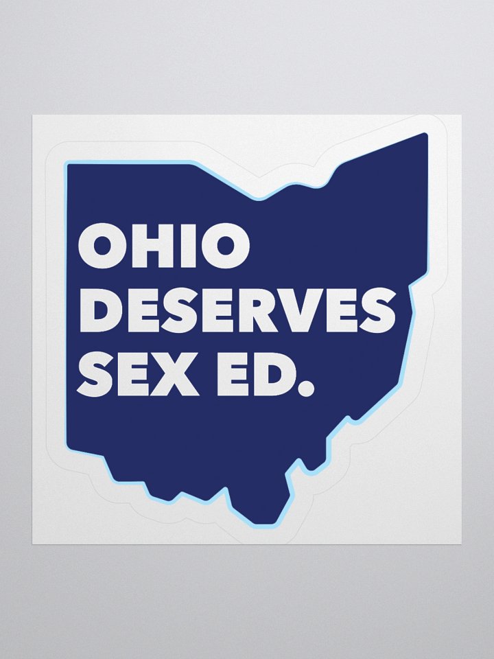 Ohio Deserves Sex Ed Sticker product image (2)