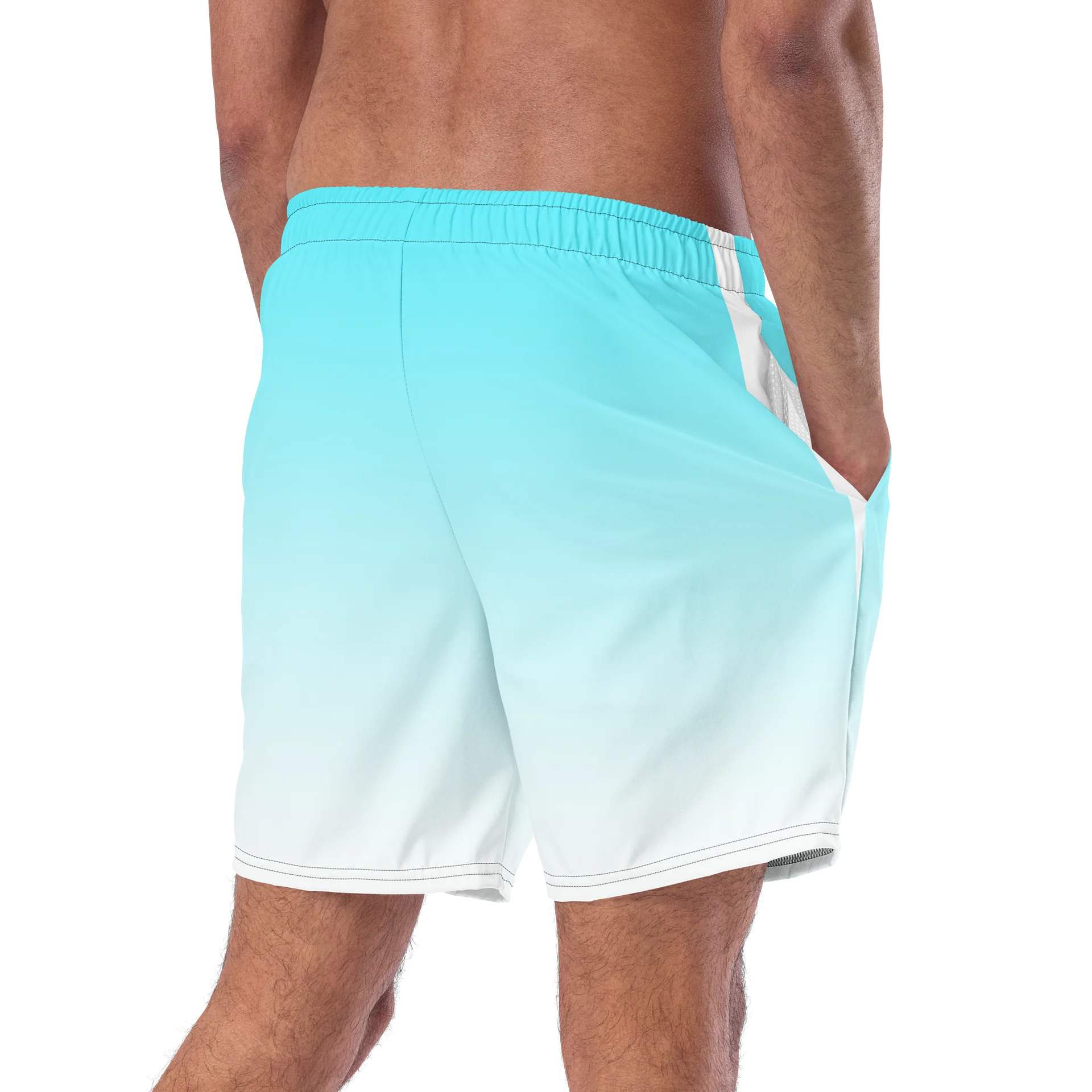 Reign Blue/White Swim Trunks product image (9)