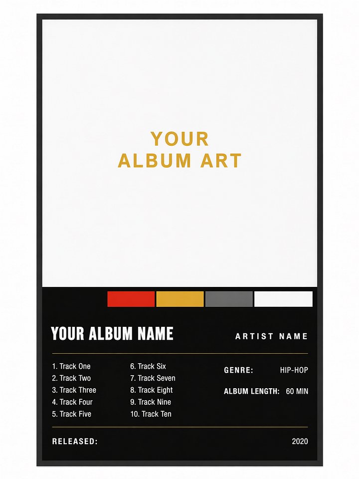 "CUSTOM TRACKPLAQUE" product image (1)