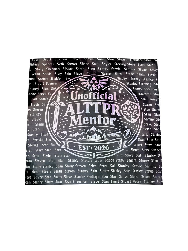 Holographic Mentor Sticker - Special Sawshank Edition product image (2)