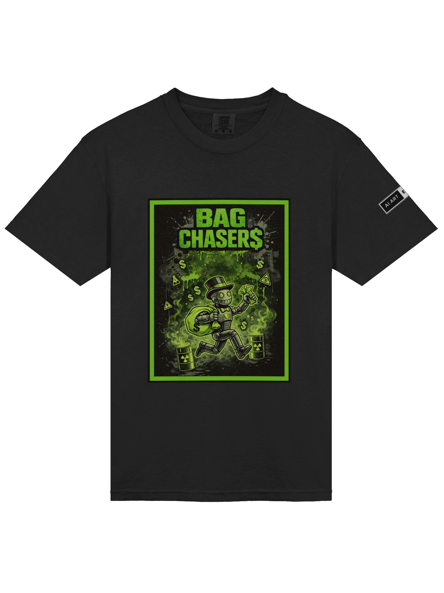 "BAG CHASERS" 100% cotton T-shirt product image (1)