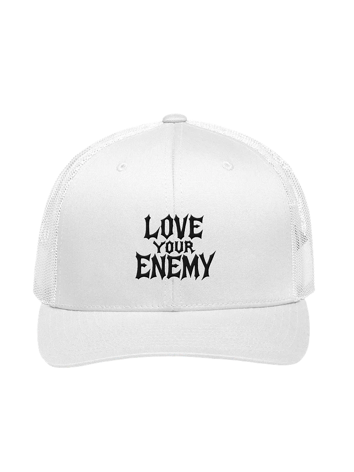 Love Your Enemy Retro Hat product image (1)