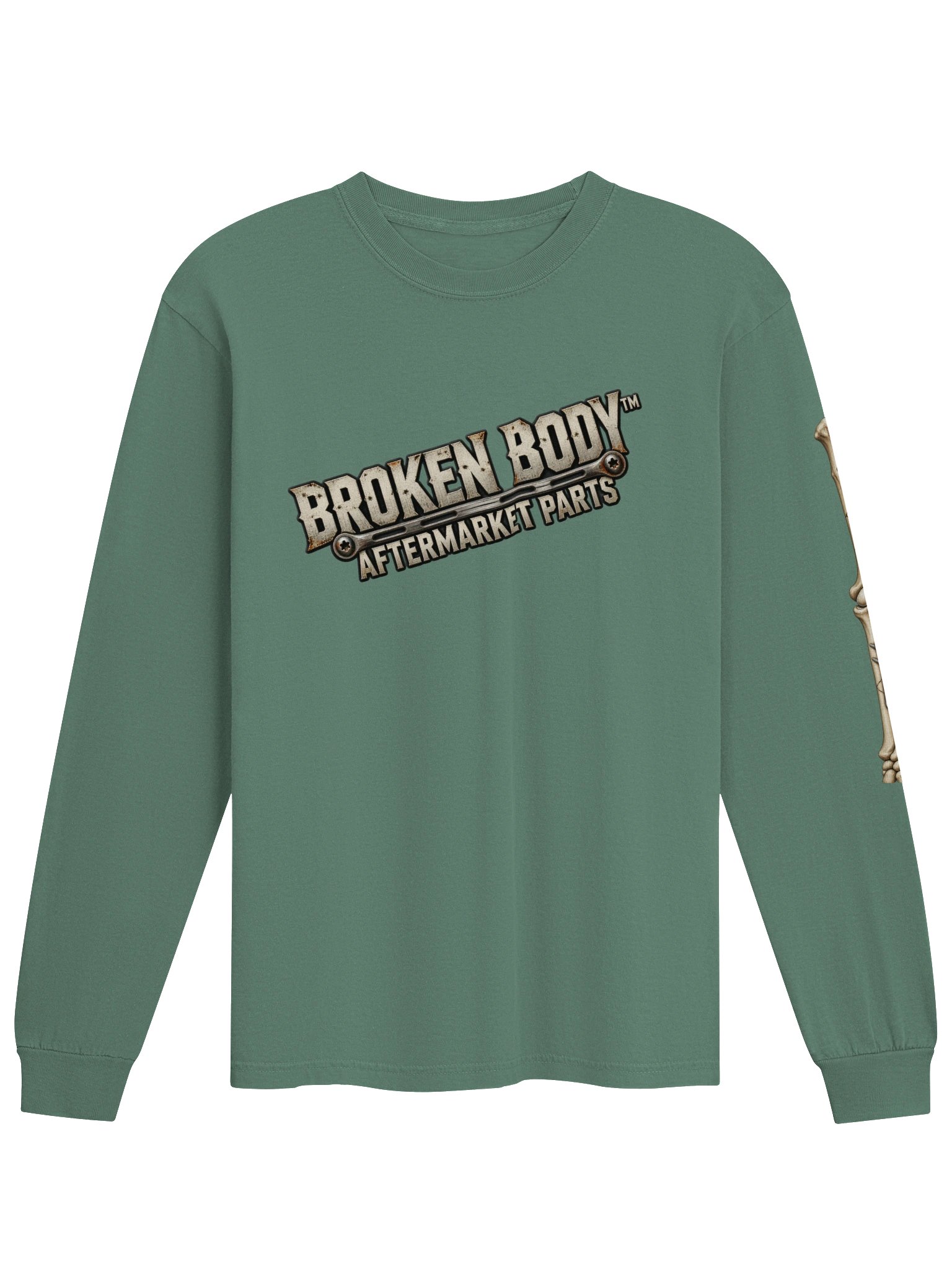 Arm Surgery Shirt — Aftermarket Parts Left Arm Long-Sleeve Tee | Rebuild Shop product image (3)
