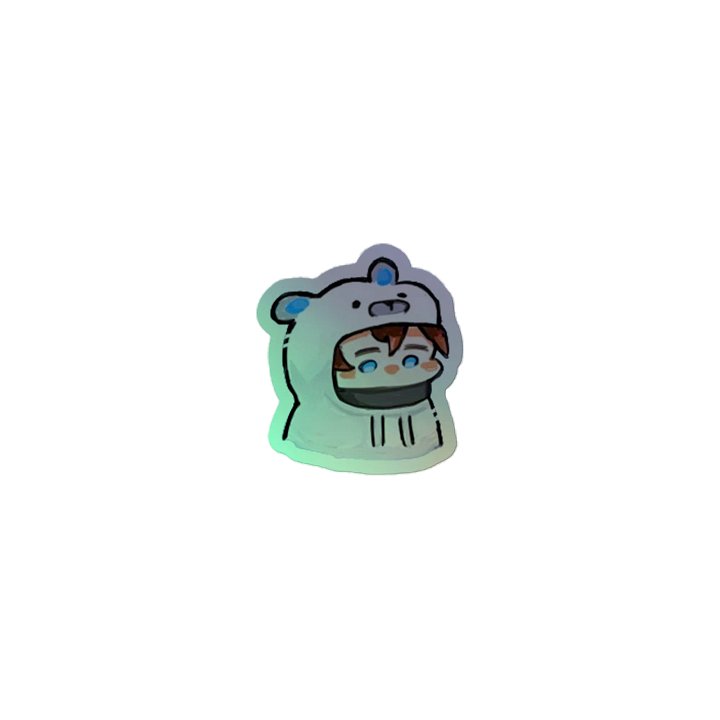 Freshi Logo Holographic Sticker product image (2)