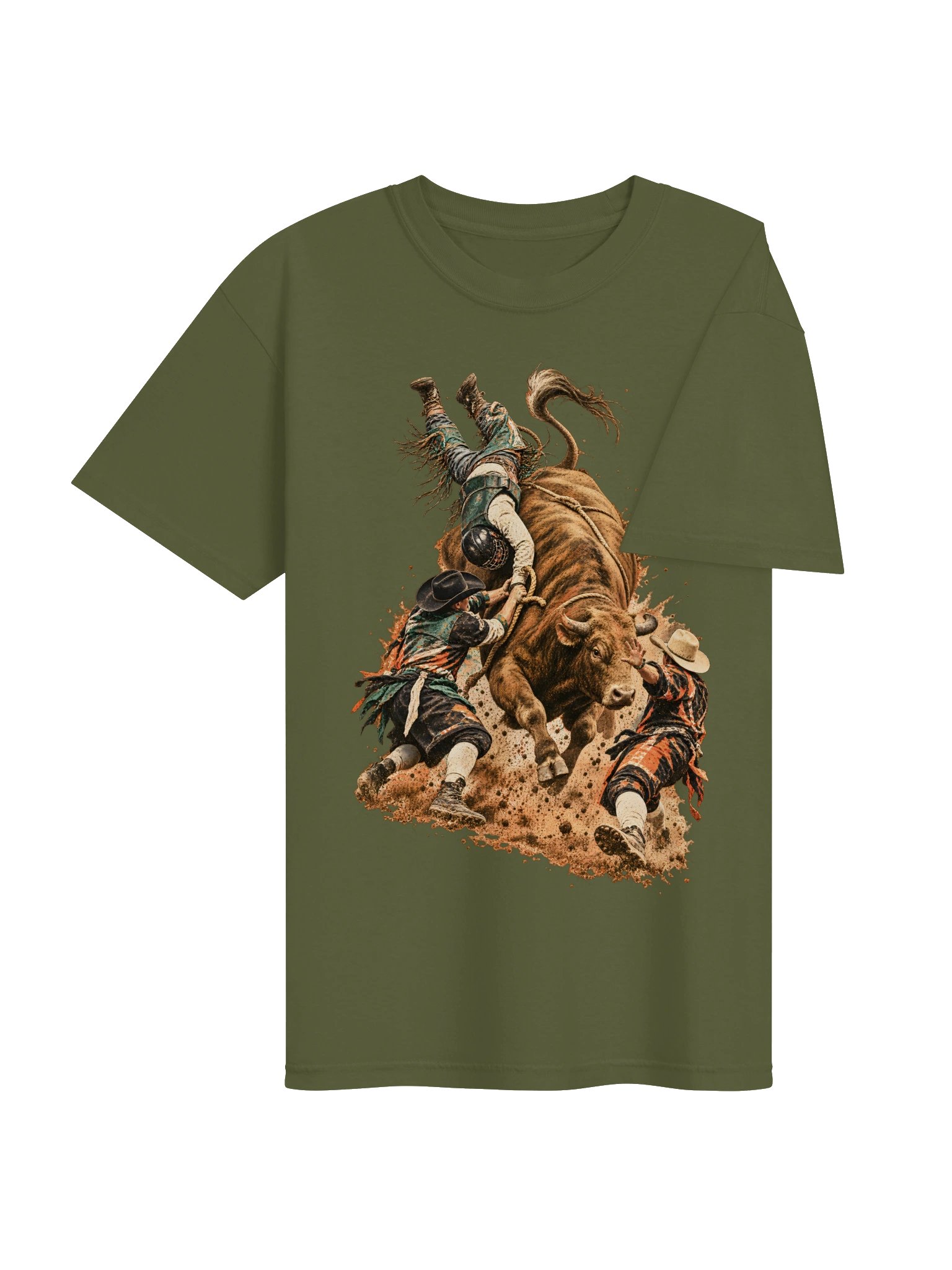 Rodeo Bullfighter Shirt — Run Toward the Wreck | Broken Roughstock™ product image (5)