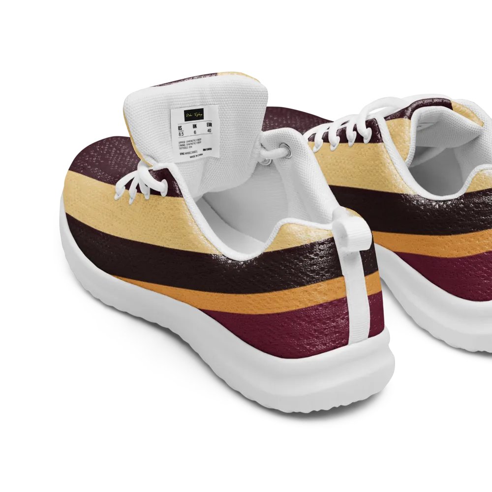 Maroon and Desert Stride Women's Sneakers product image (5)