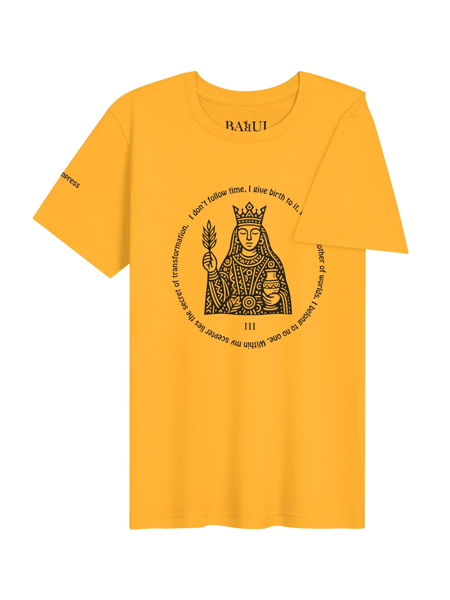The Empress - ArcanaPop T-Shirt – Where Tarot Magic Meets Pop Art product image (5)