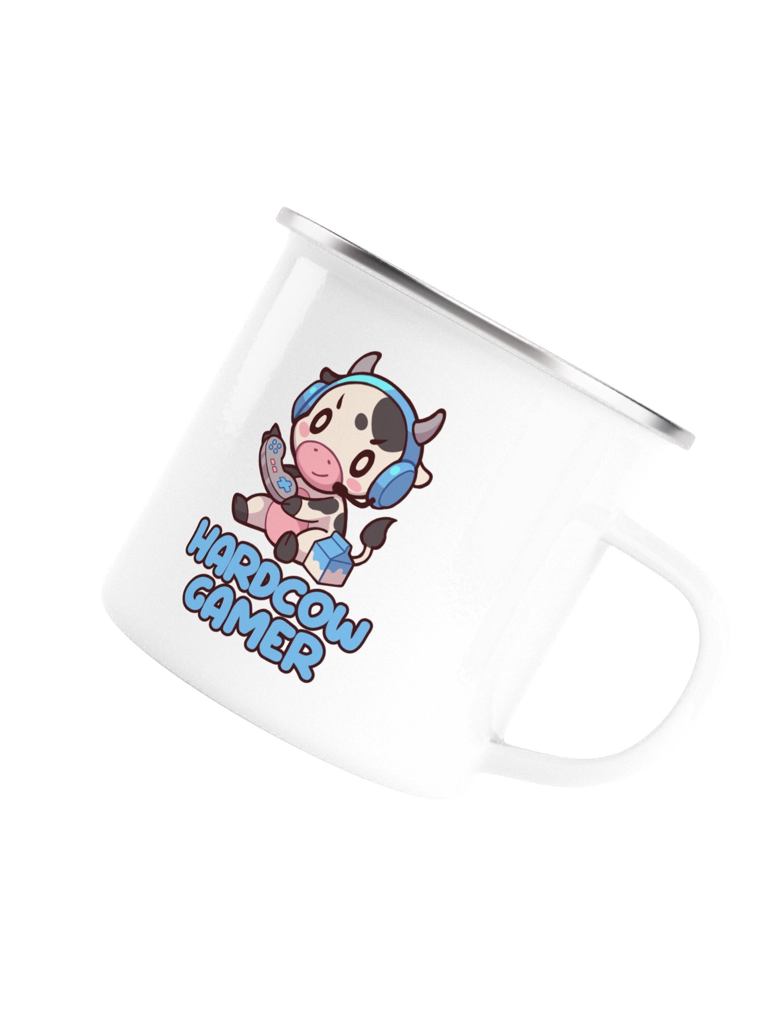 Hardcow Gamer Enamel Mug product image (5)