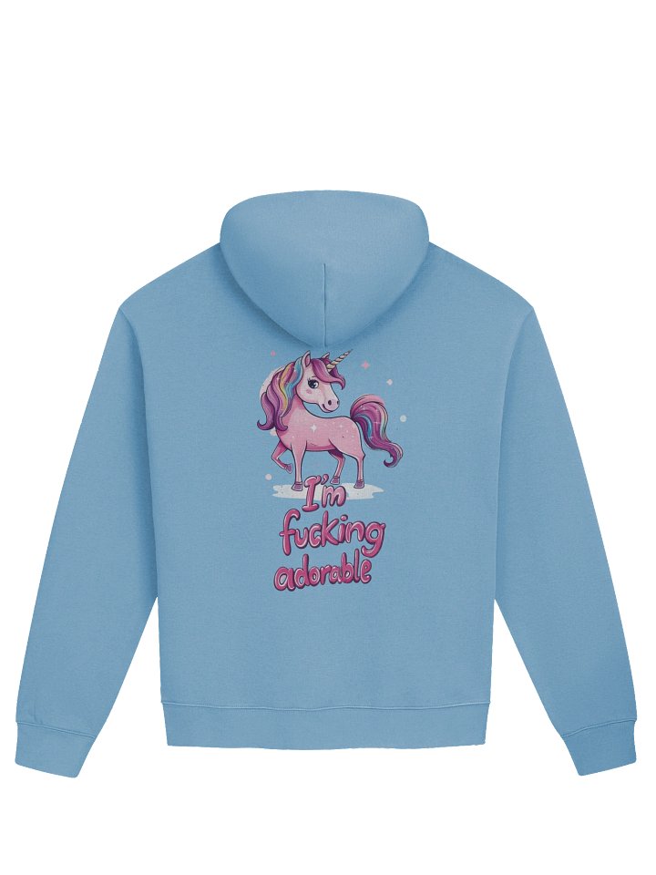 I'm Fucking Adorable (Back Print) Unisex Hoodie product image (2)