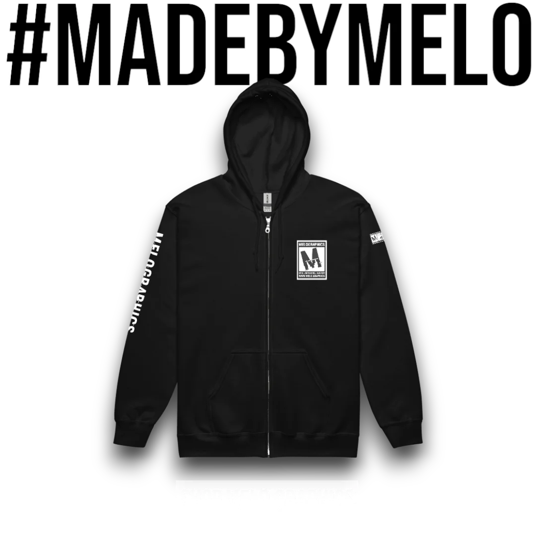 MELOGRAPHICS - Classic Zip Hoodie | #MadeByMELO product image (8)