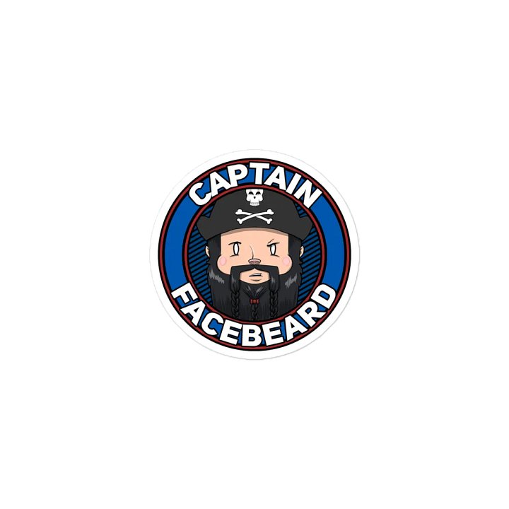 Captain FaceBeard Fridge Magnet product image (1)