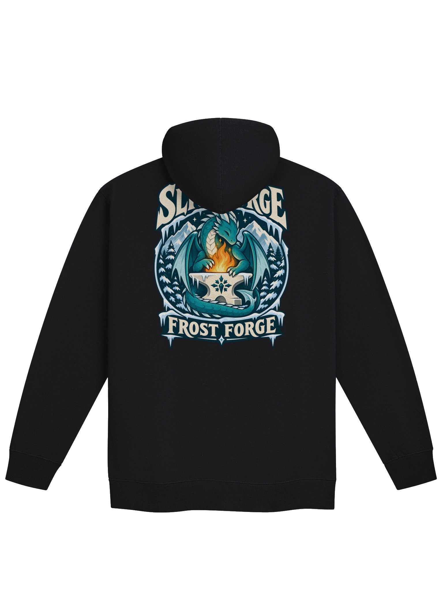 SliceForge — Frost Forge Zip Hoodie product image (2)