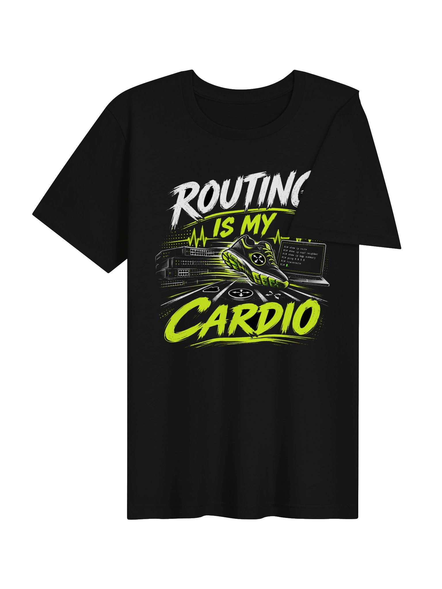"Routing Is My Cardio" - Tshirt product image (4)