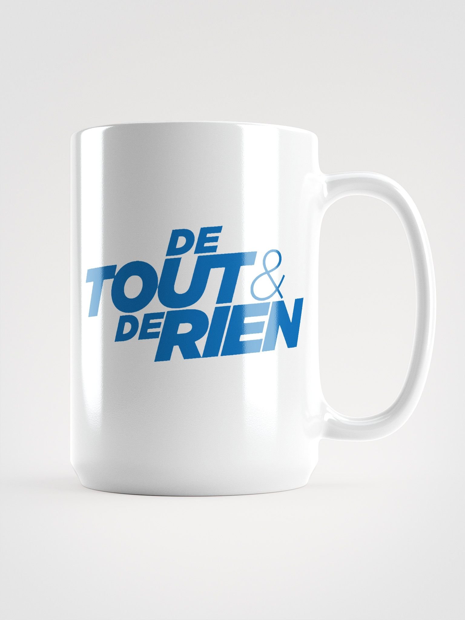 DE TOUT & DERIEN White Glossy Mug product image (1)