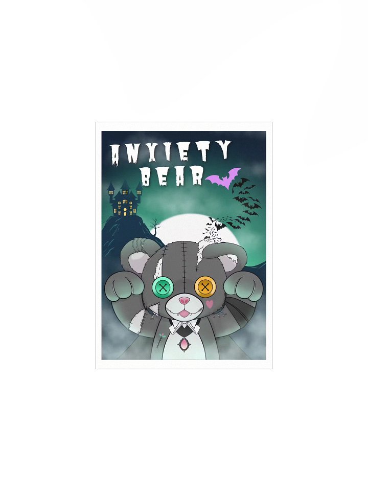 Anxiety Vampbear Poster product image (3)