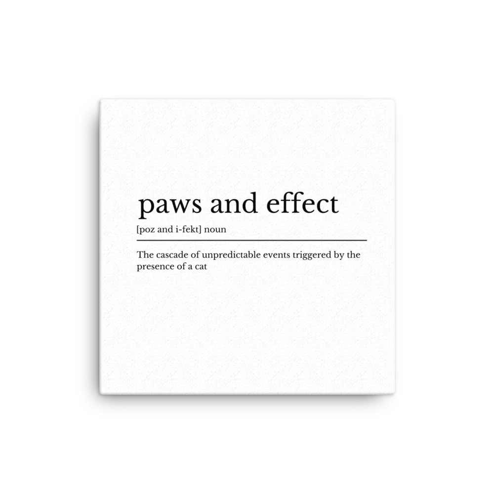 Canvas (in): Paws and Effect product image (1)