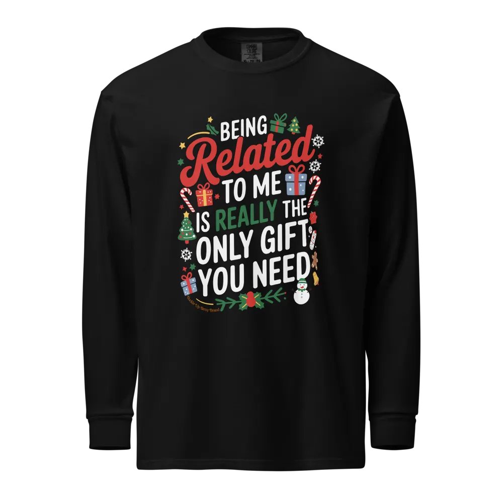 Holiday - Being Related To Me - Long-sleeve Comfort Colors product image (1)