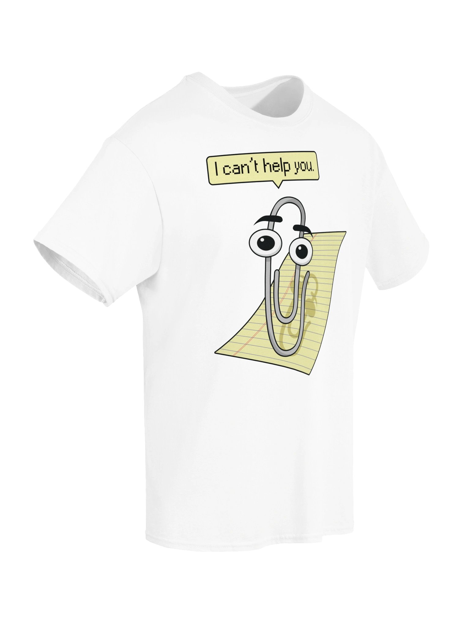I Can’t Help You - MS Clippy Tee product image (39)