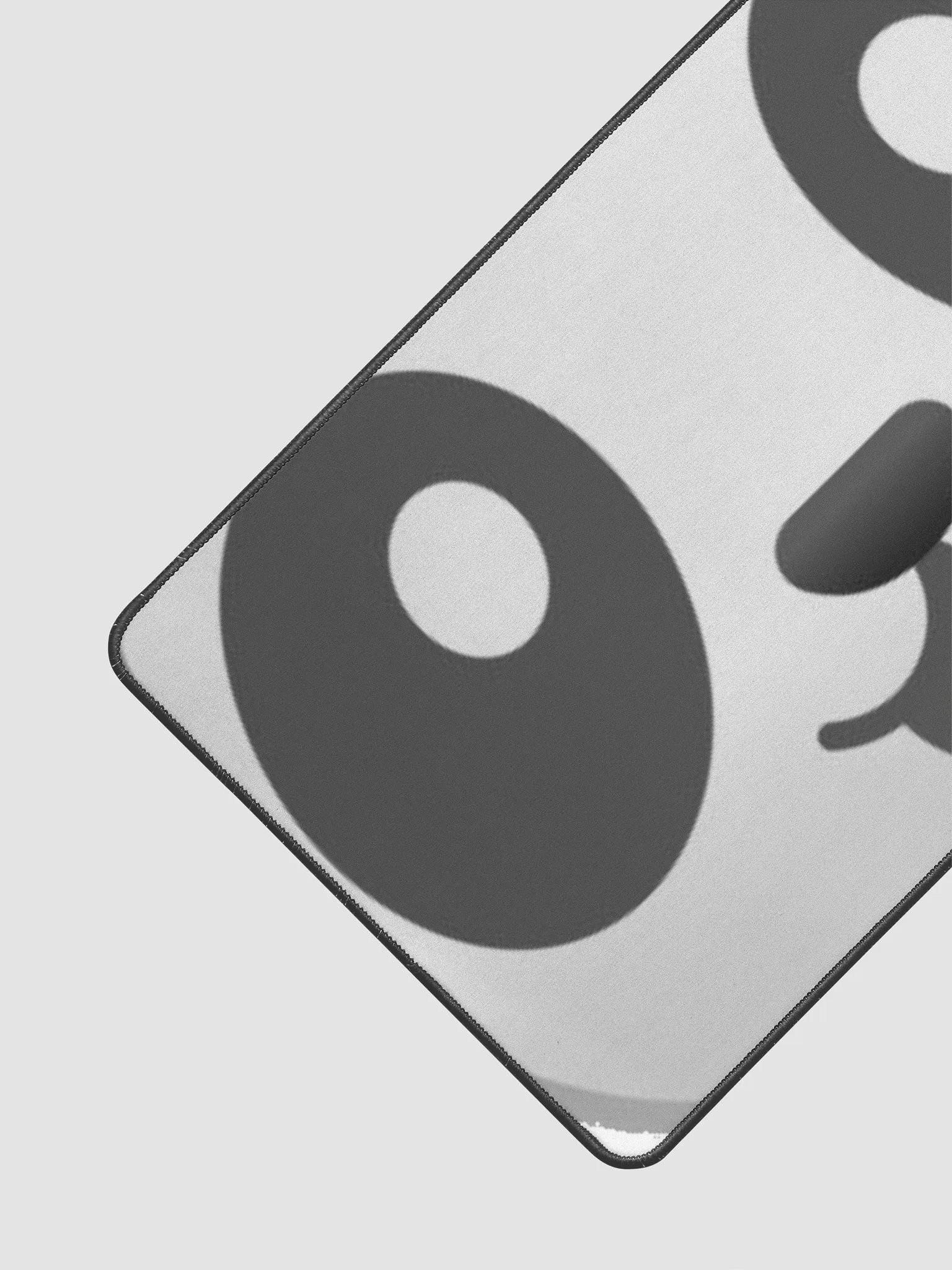 Large Panda Logo Desk Mat 12" x 22" product image (2)