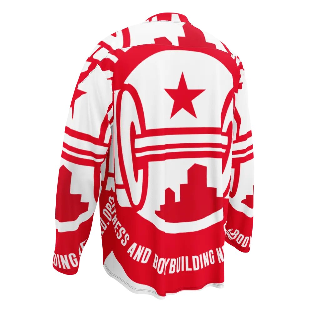 IFBNewsfeed.Org's All-Over Print Recycled Hockey Fan Jersey product image (4)