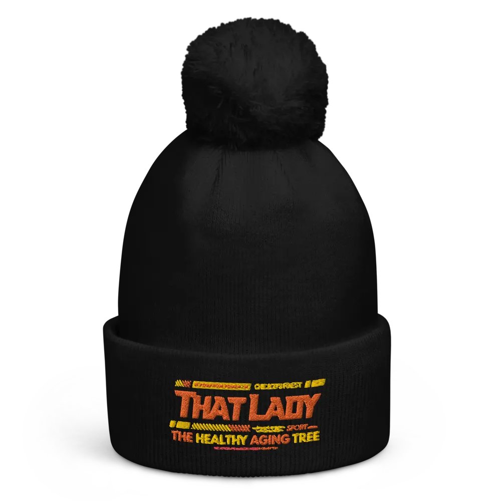 That Lady Pom Pom Skully (Candy Corn Edition) product image (1)