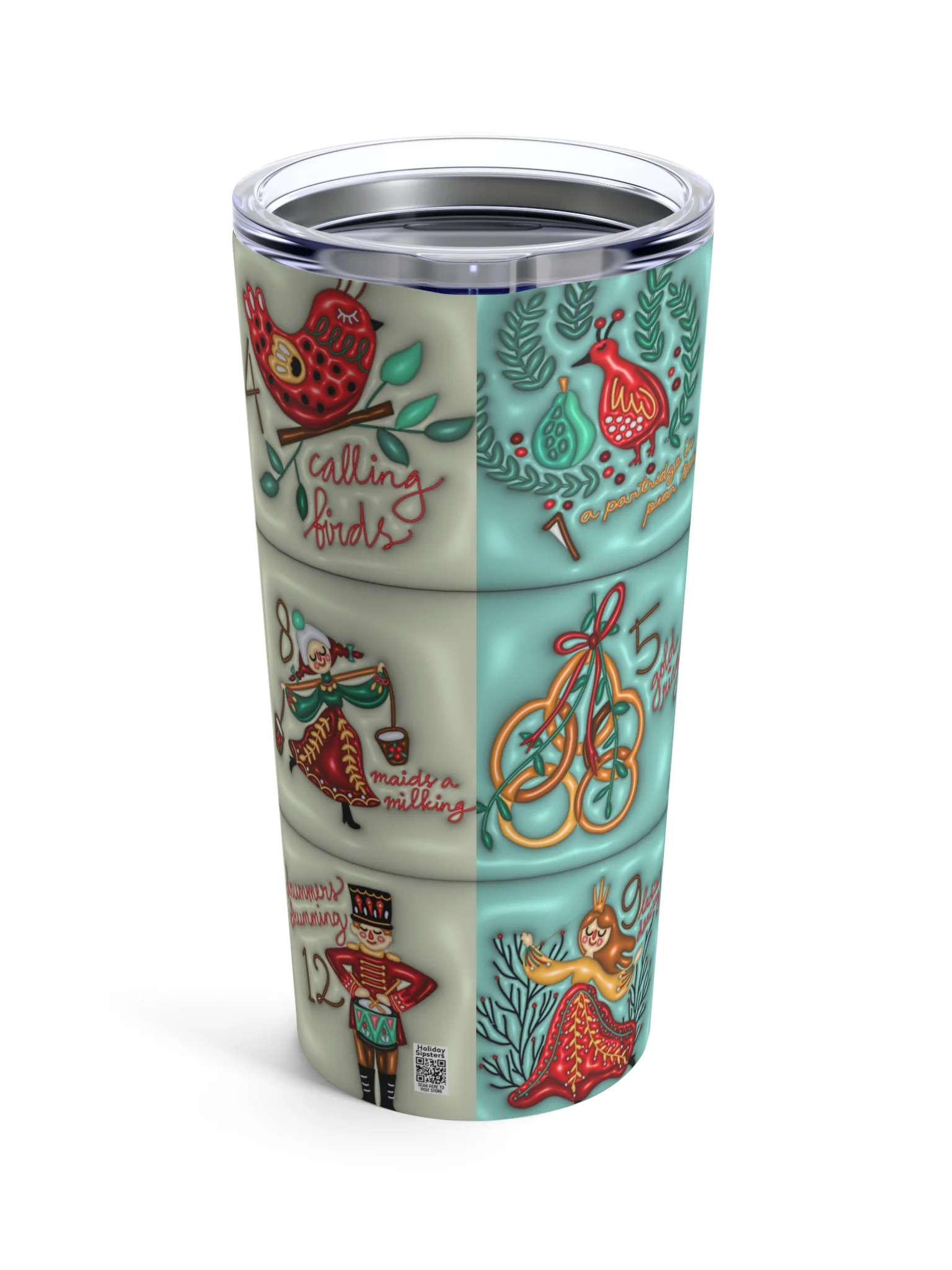 12 Days of Christmas Stainless Steel Tumbler product image (5)