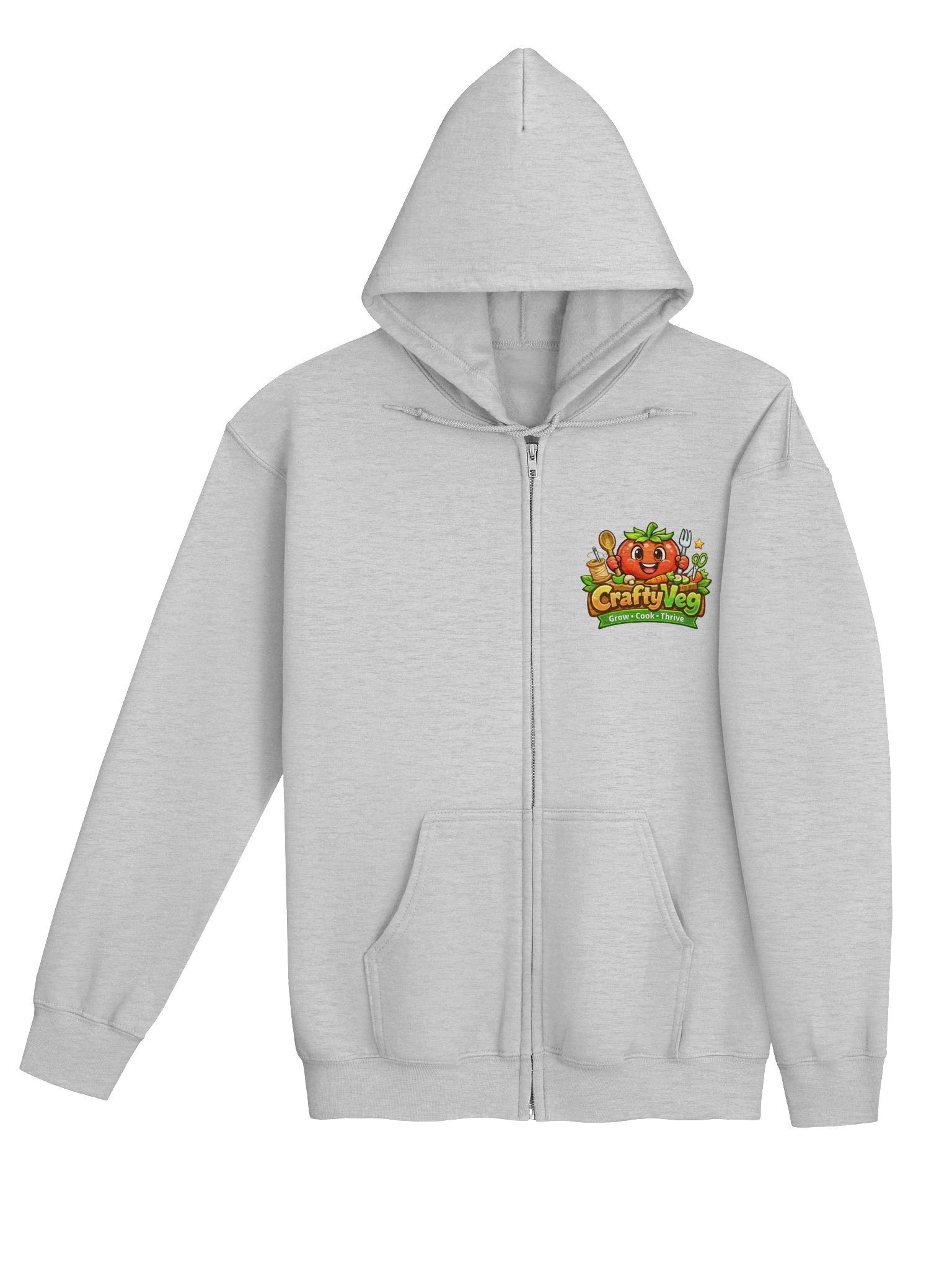 CraftyVeg Unisex Logo Hoodie product image (4)