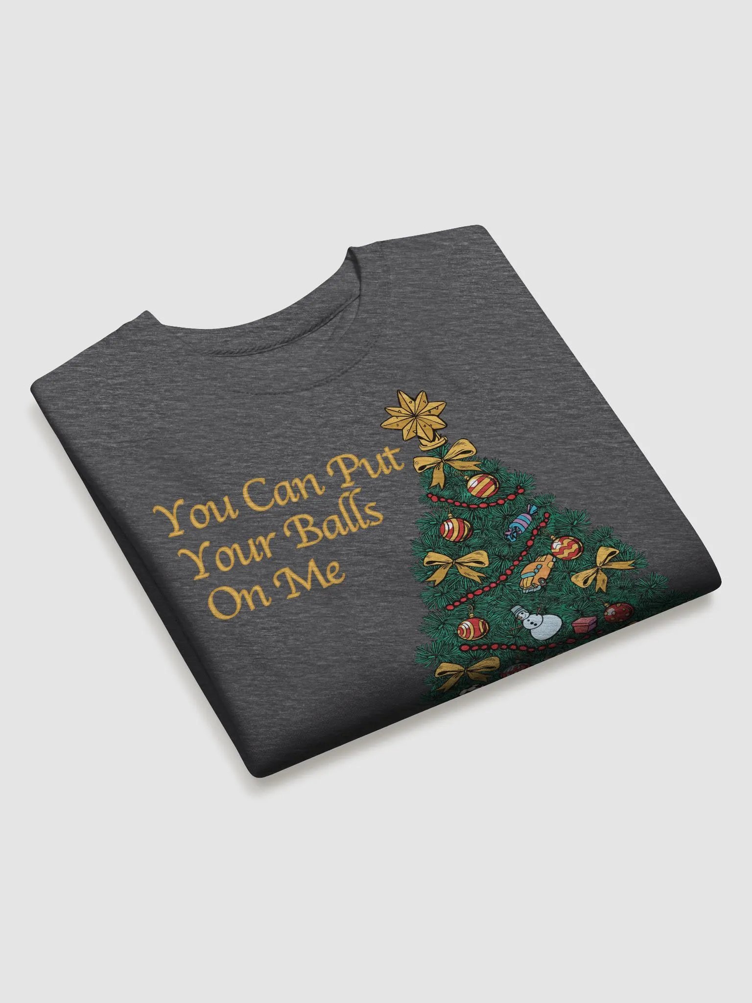 Put Your Balls On Me Unisex Premium Crewneck Sweatshirt product image (10)