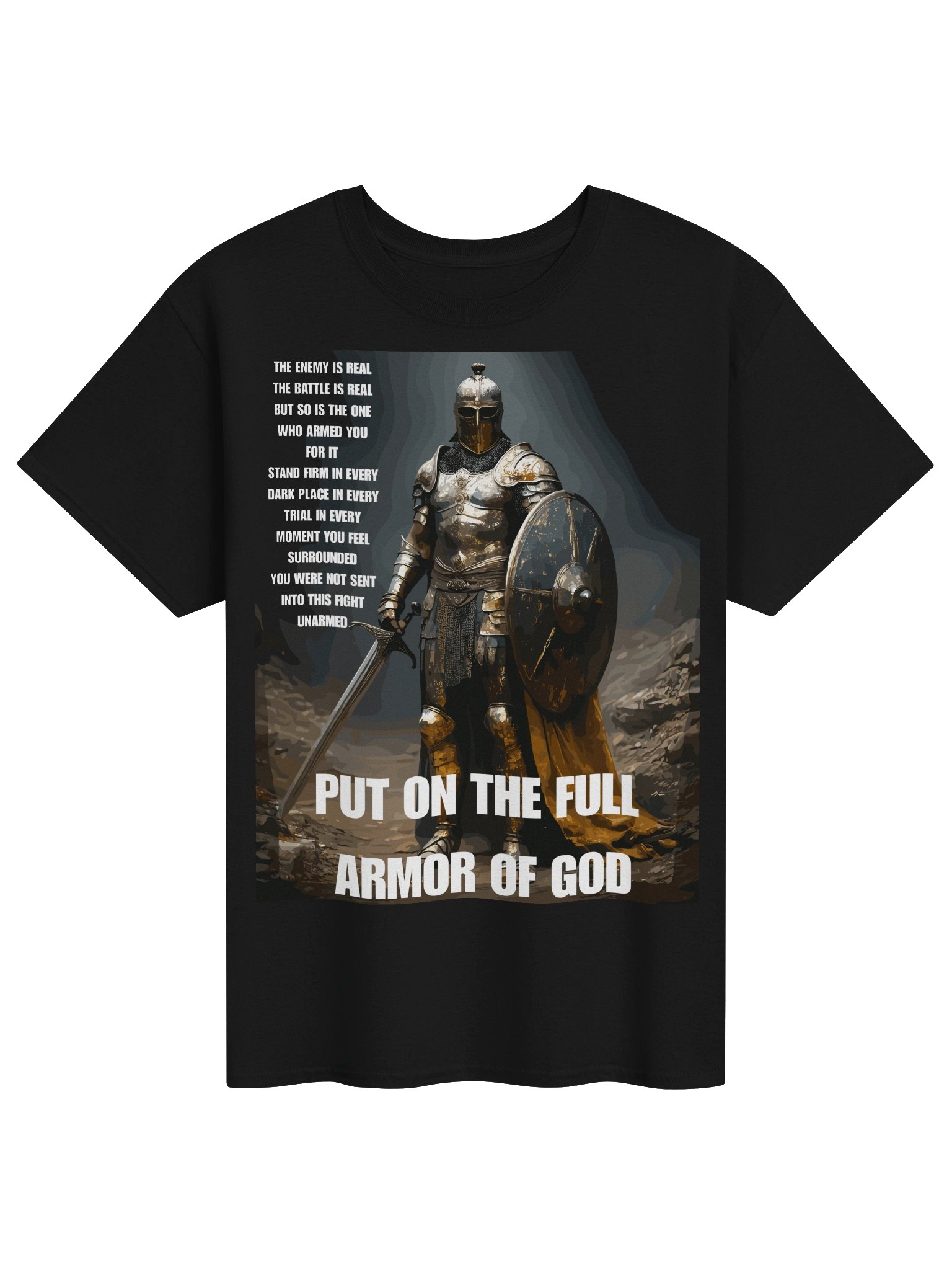 Full Armor of God Warrior Tee product image (1)