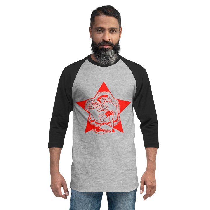 NGBL Legacy Collection Original Star Logo Tultex Fine Jersey Raglan Tee product image (2)
