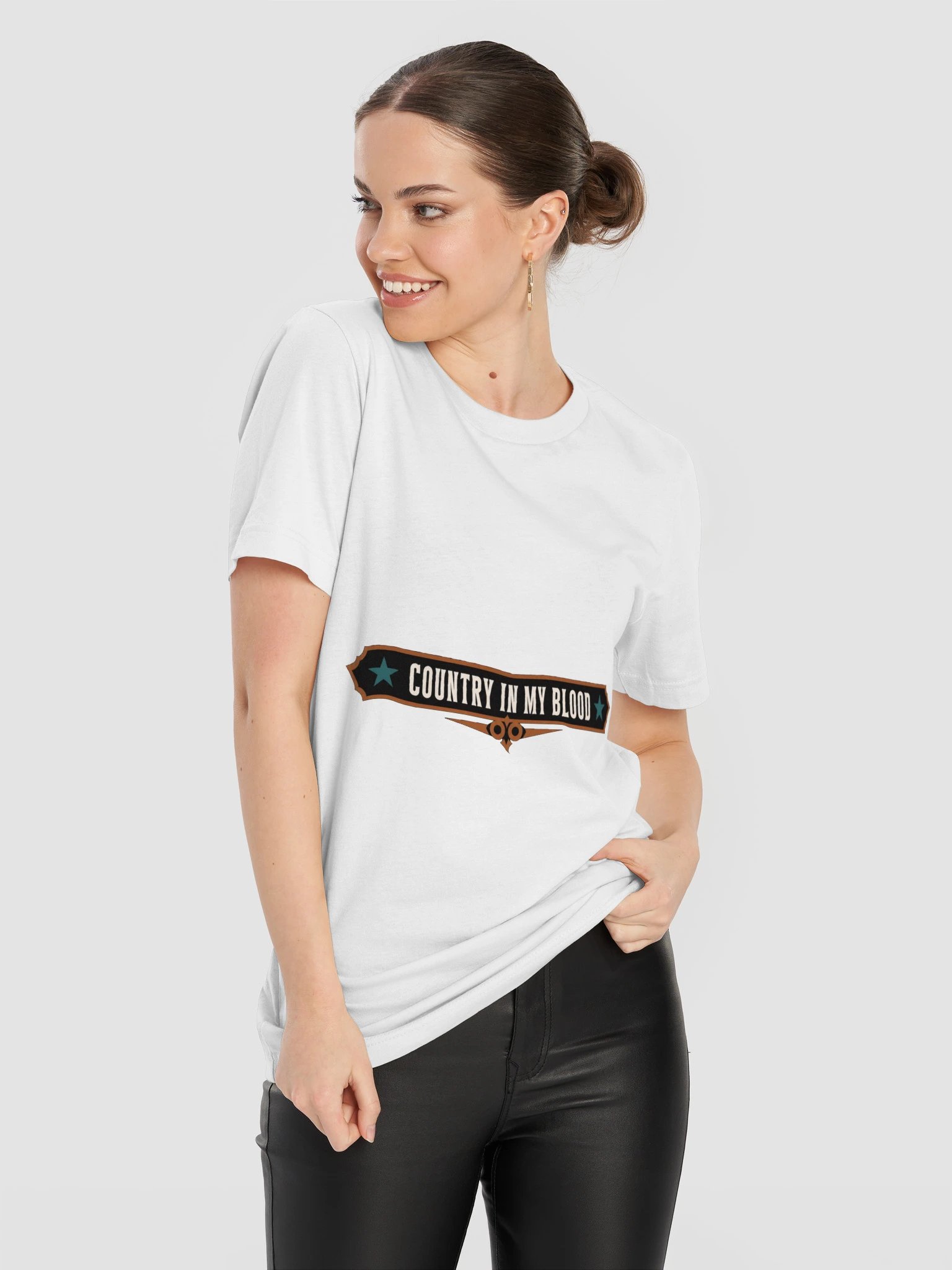 ZeekFamily Country In My Blood T-Shirt product image (41)
