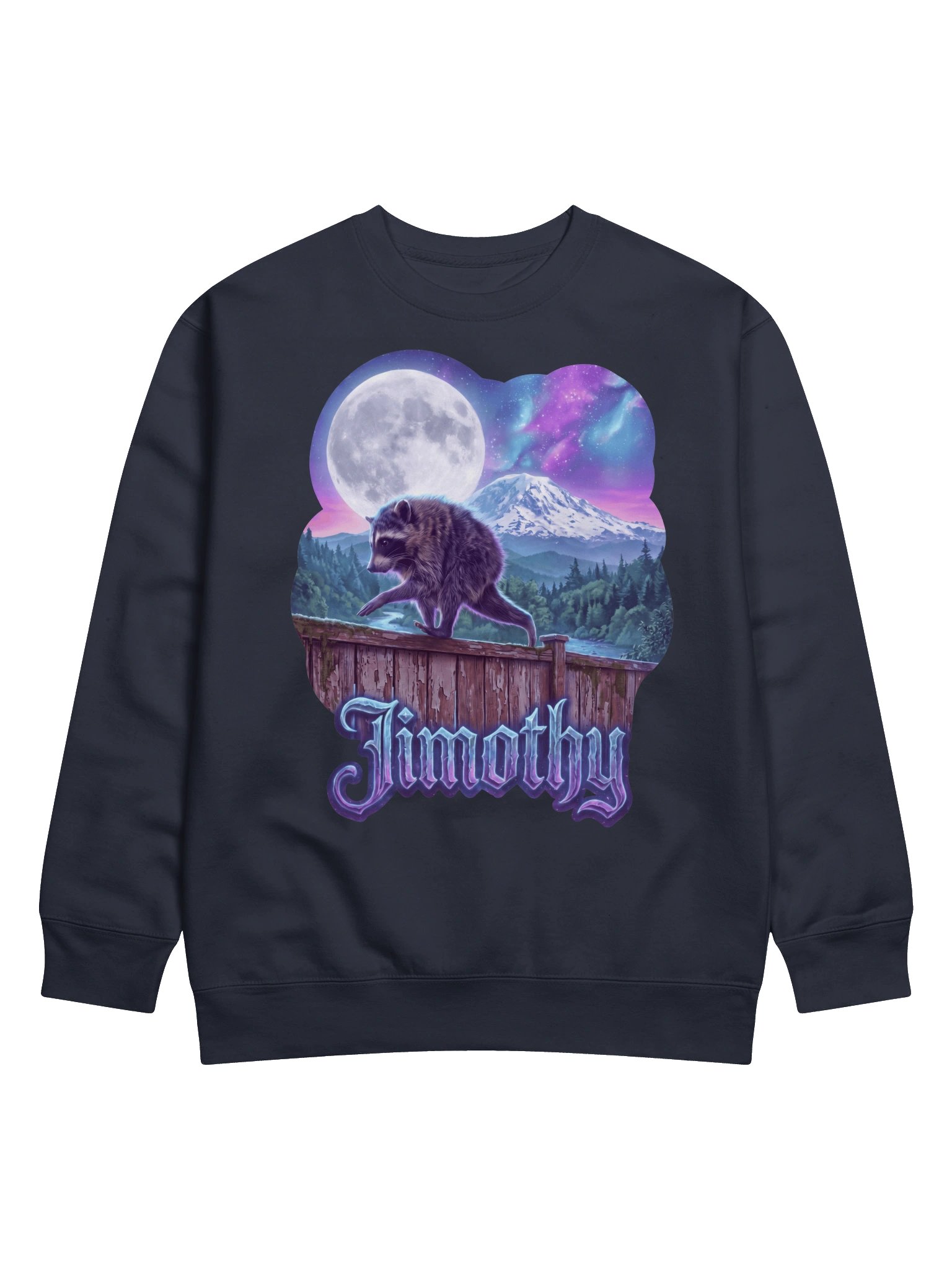 Jimothy's Moonlit Mountain Wanderer Sweatshirt product image (7)
