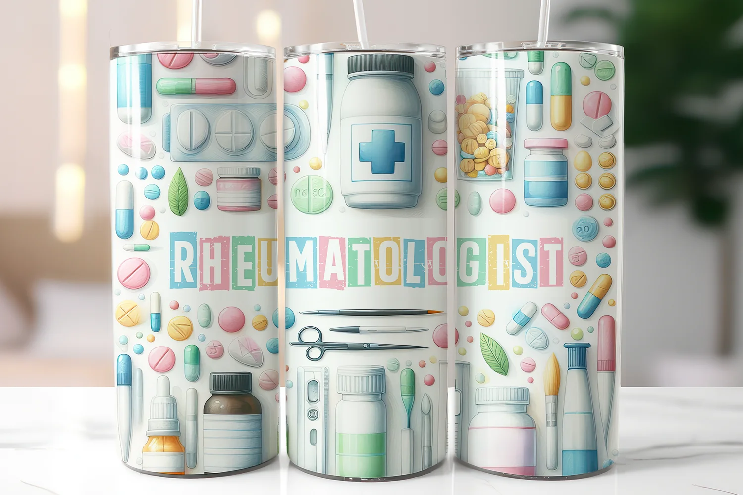 Rheumatologist Medical Supplies Stainless Steel Tumbler product image (2)
