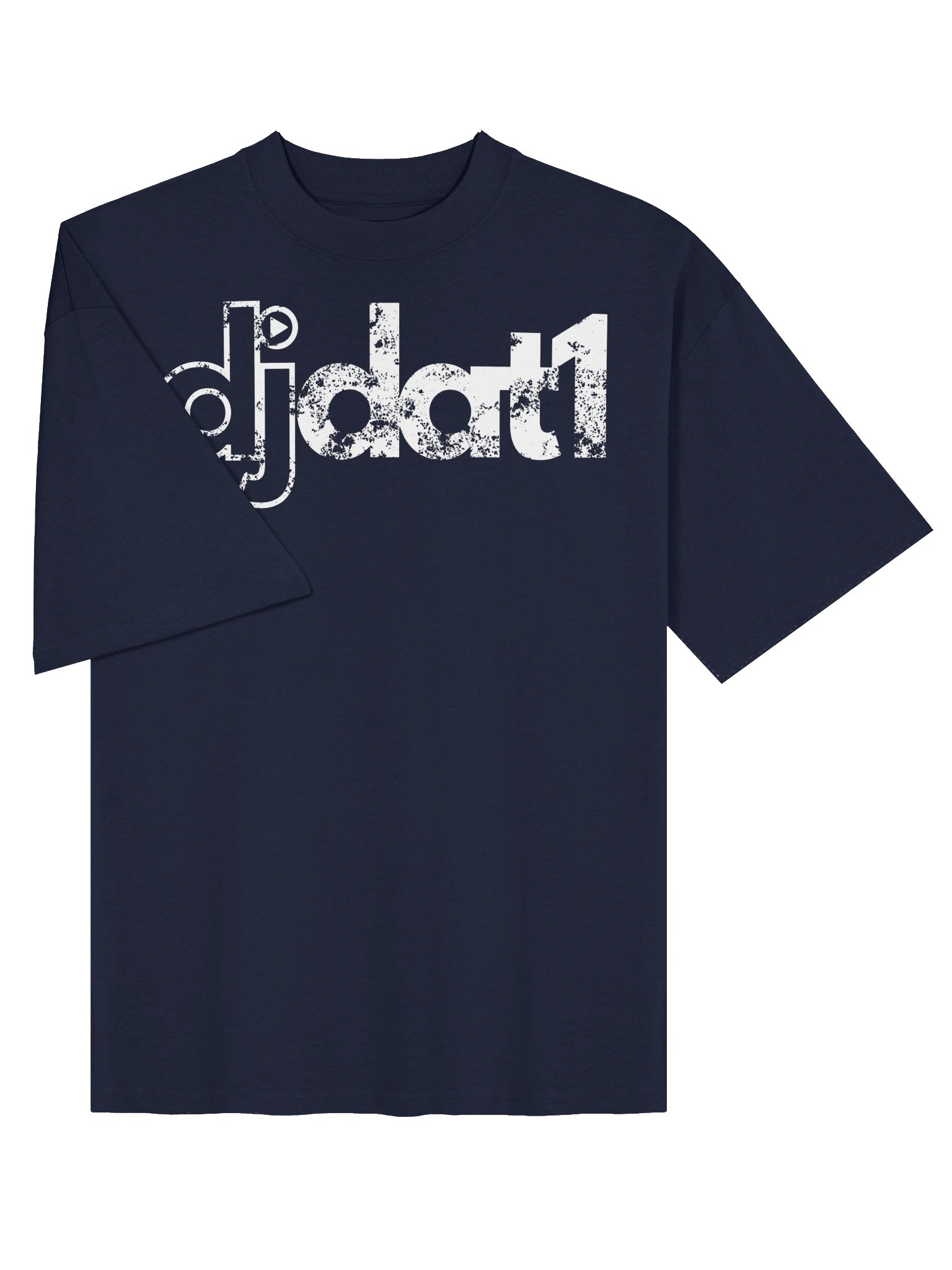 DJ DAT1 Grunge Oversized Tee product image (3)