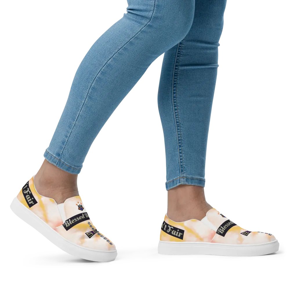 BBG Orange Tie Dye Women's Slip On product image (8)